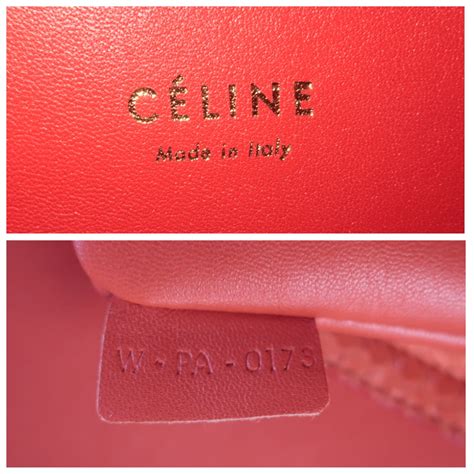 serial number fake celine bag|celine bags factory code.